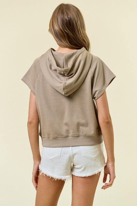 Cotton French Muscle Hoodie