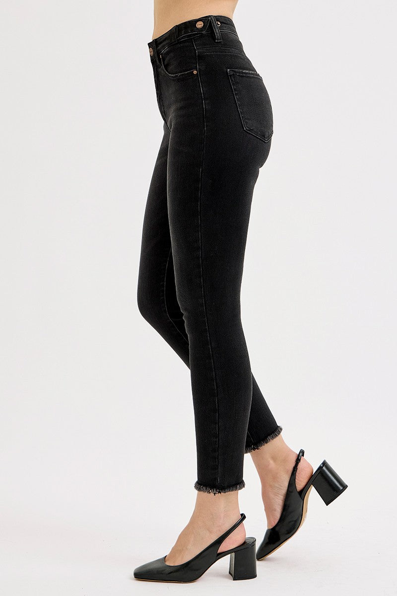 Tummy Control High Rise Adjustable Waist Skinny