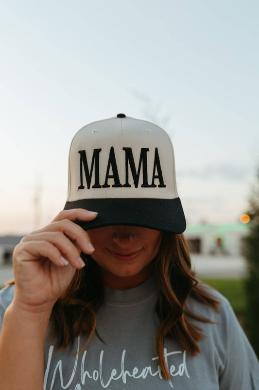 Mam Embroidered Hat