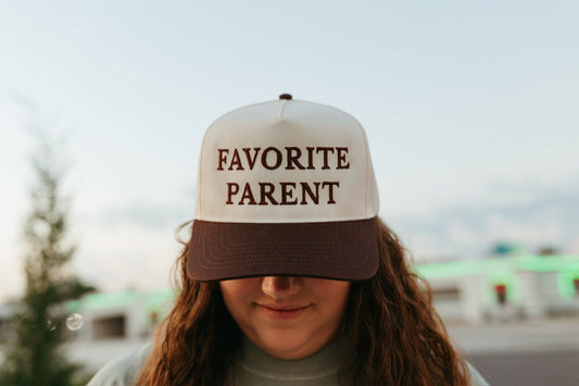Favorite Parent Embroidered Hat