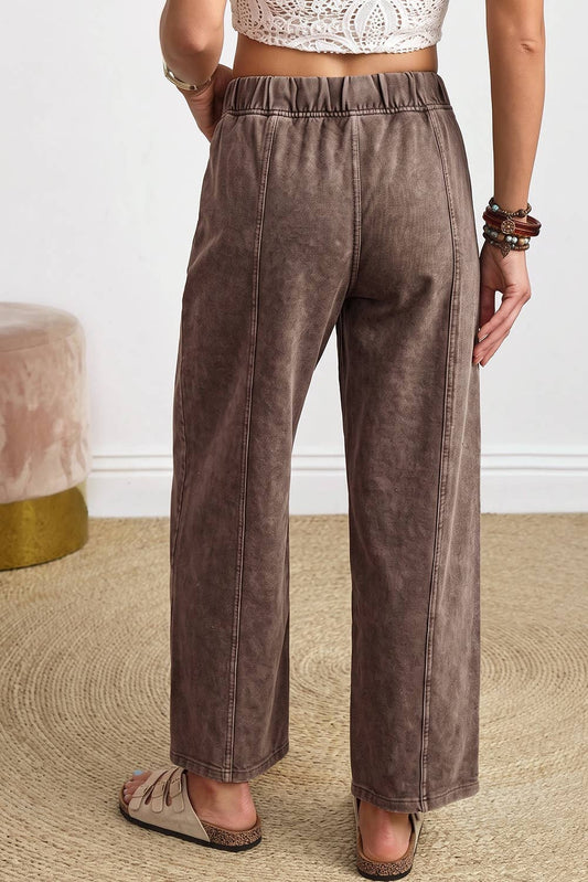 Mineral Wash Barrel Pants