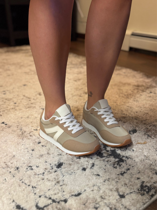 Taupe Joel Tennis Shoes