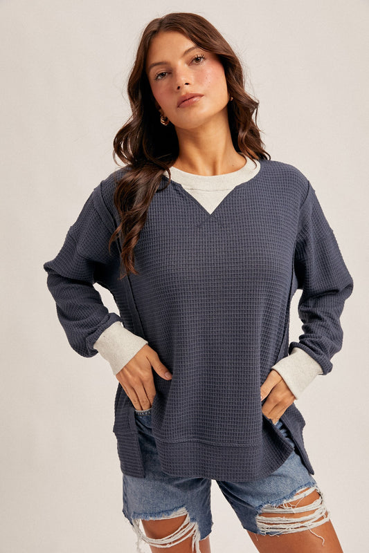 Brush Thermal Oversized Crew Neck