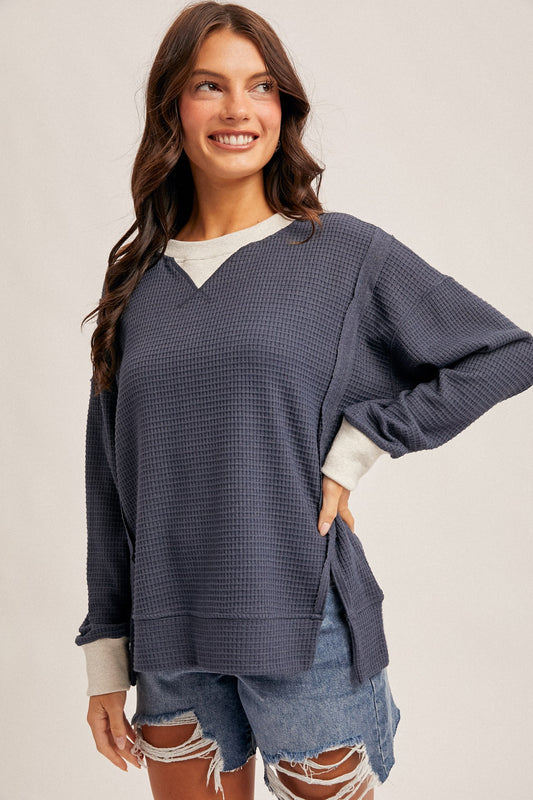 Brush Thermal Oversized Crew Neck