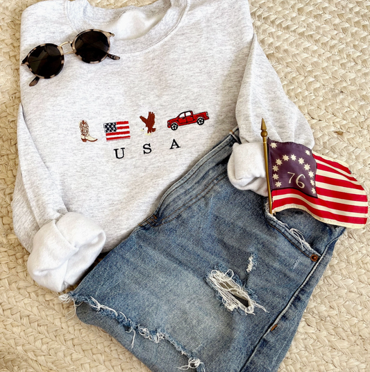 USA Icon Crewneck Sweatshirt