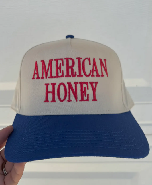 American Honey Embroidered Hat