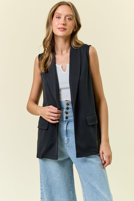 Sleeveless Blazer