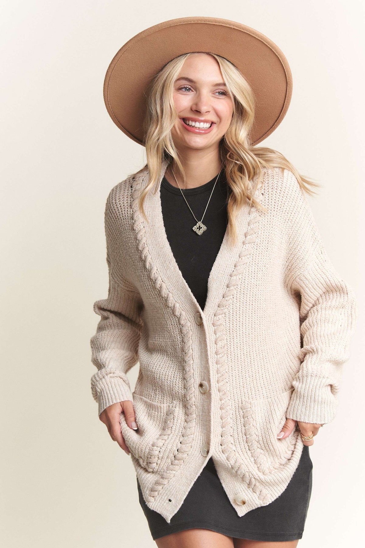 Long Sleeve Sweater Cardigan
