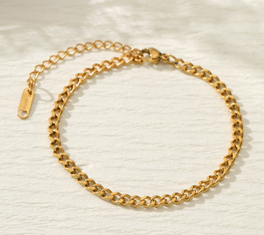 Chain Stainless Steel, Waterproof, Tarnish Free Bracelet